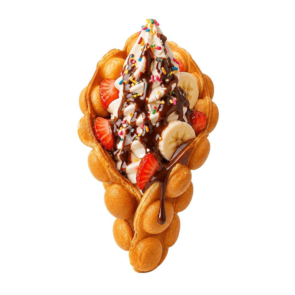 Bubble Waffle & Doces